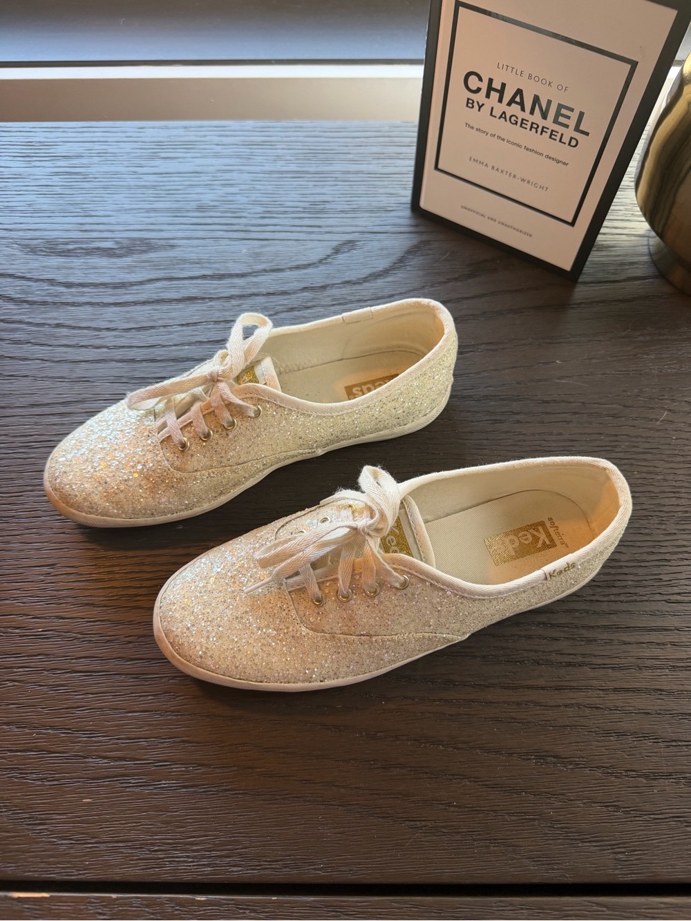 Keds Champion Glitter Sparkle Sneakers – Women’s Size 5